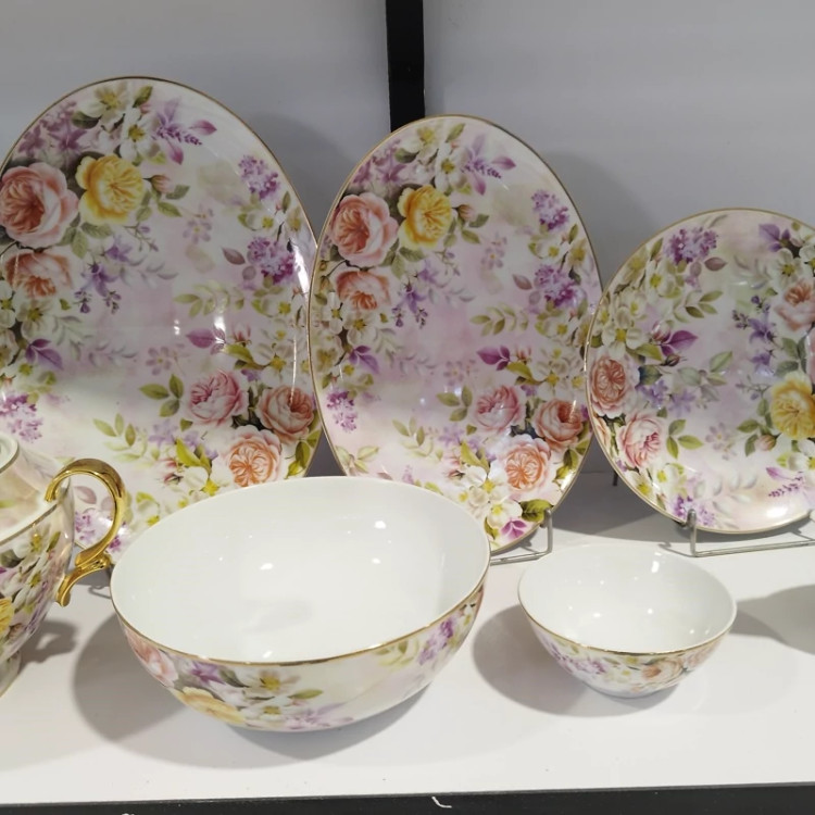سرویس چینی 18 نفره 135 پارچه باواریا کد 529 با ارسال رایگان
