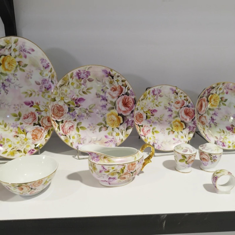 سرویس چینی 18 نفره 135 پارچه باواریا کد 529 با ارسال رایگان