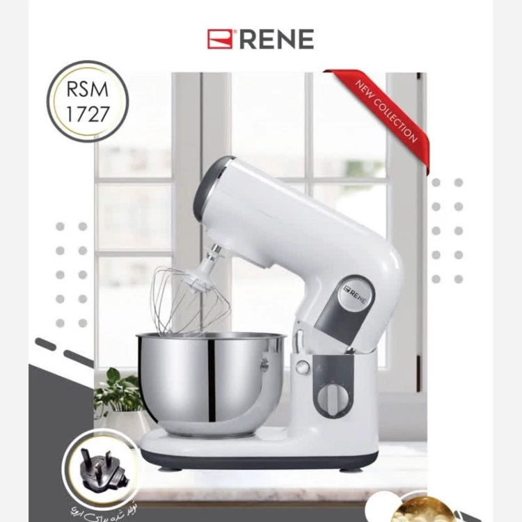 همزن حرفه ای RENE مدل RJB-1727 سفید با ضمانت 24 ماهه ارسال رایگان