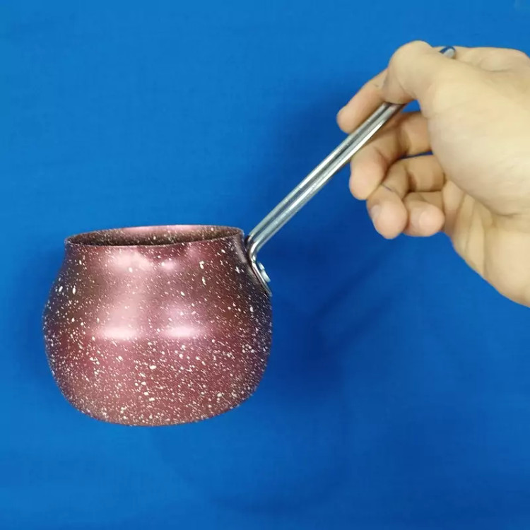 ست قهوه جوش بیو گرانیتی 3 عددی برند کاراجا ترکیه قرمز