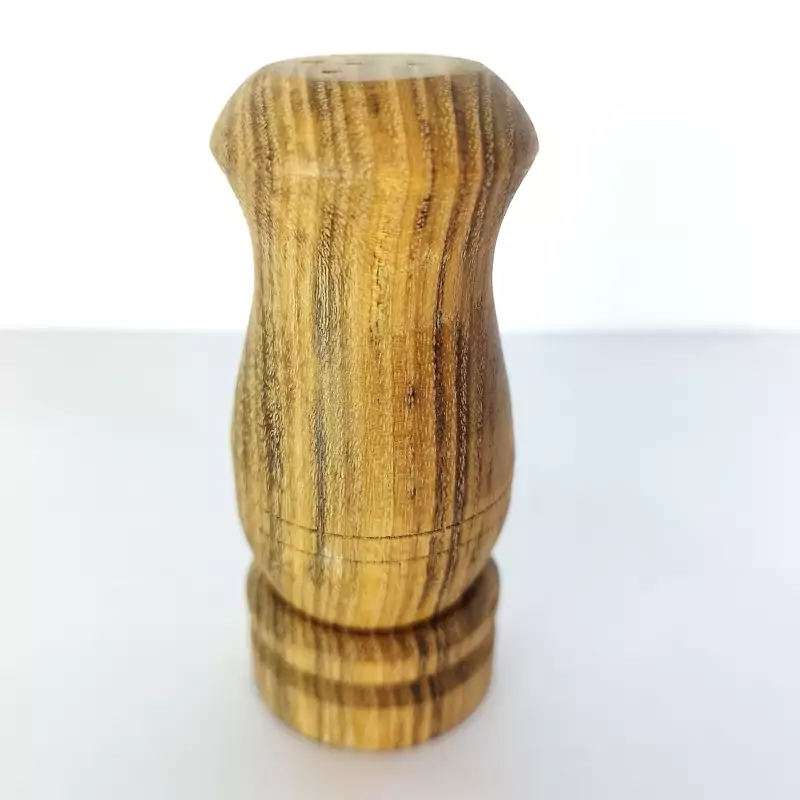 نمکپاش چوب گردو متوسط بسته 2 عددی