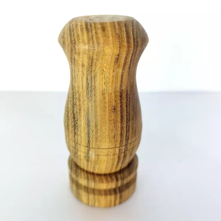 نمکپاش چوب گردو متوسط بسته 2 عددی