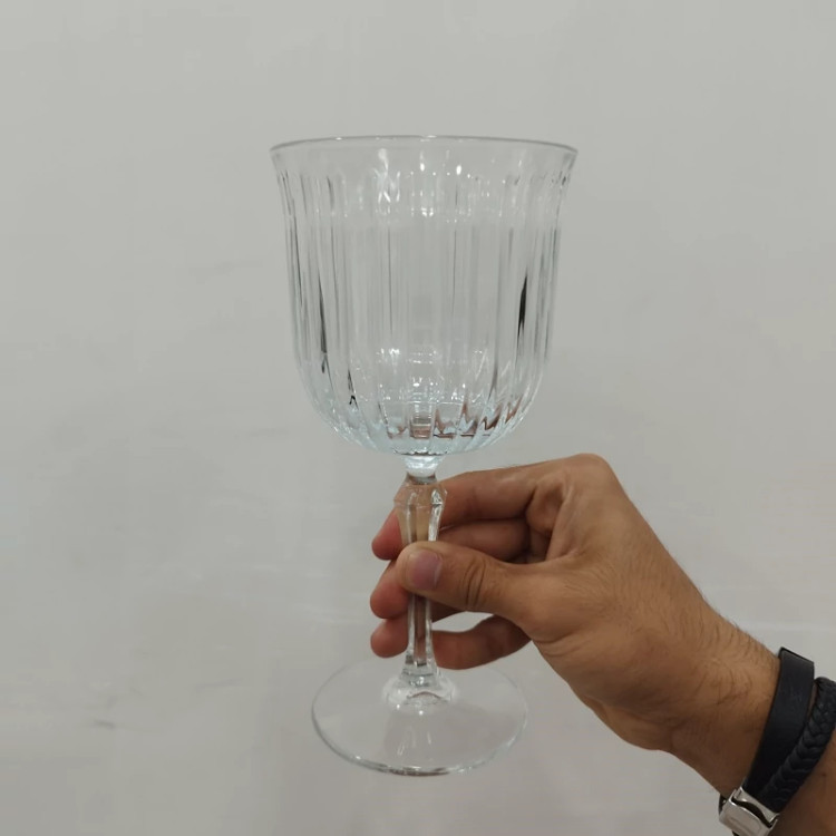 لیوان پایه دار پاشاباغچه مدل جوی کد 440340 بسته 4 عددی با ارسال رایگان