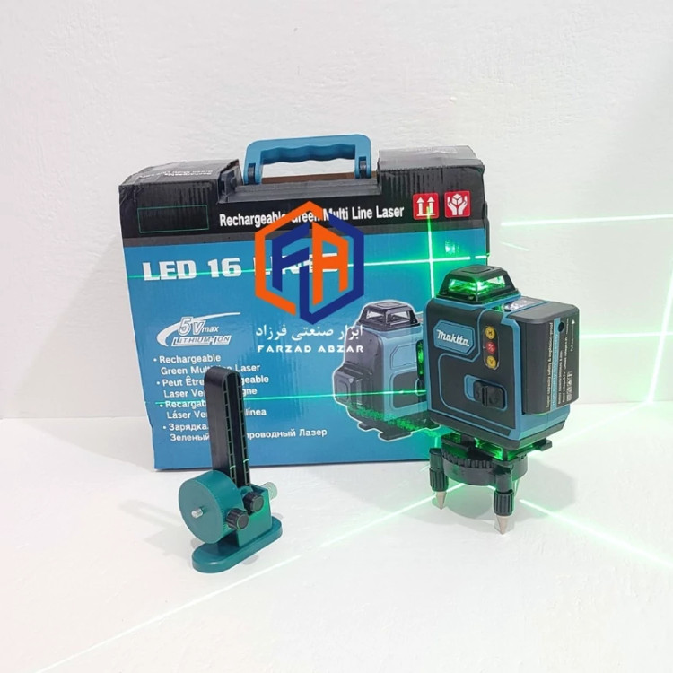 تراز لیزری 4 بعدی 16 لاین ماکیتا مدل MAKITA 4D