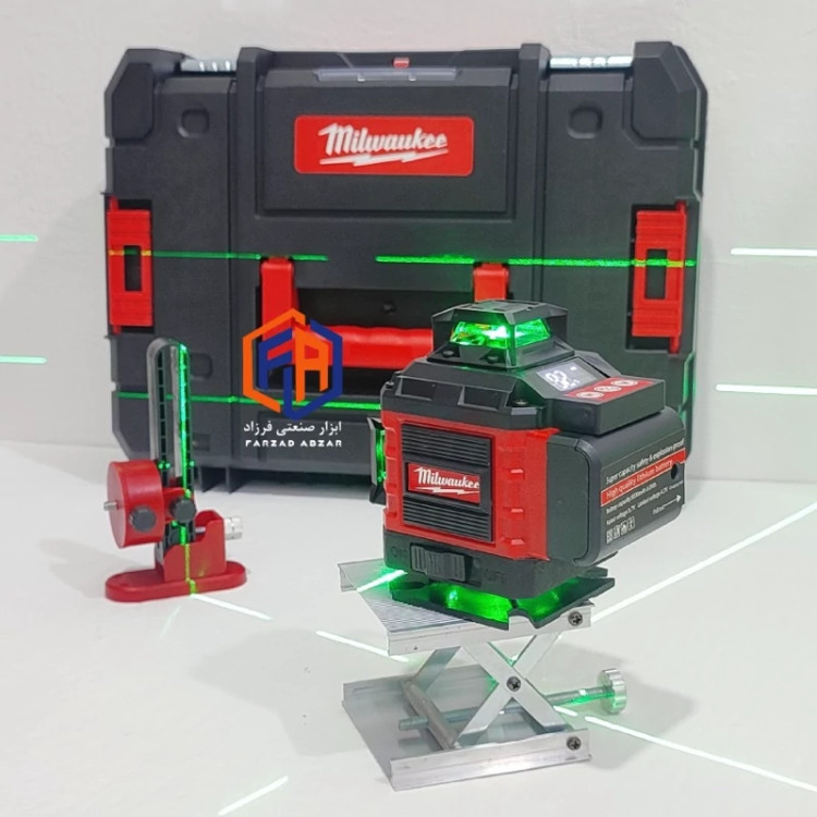 تراز لیزری میلواکی 4 بعدی مدل Milwaukee 8D16X