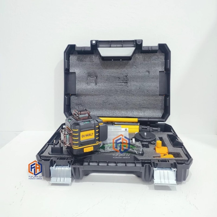 تراز لیزری 16 خط 360 درجه صفحه لمسی دیوالت مدل DEWALT-4D-16L