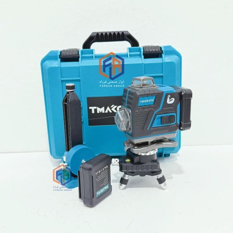 تراز لیزری ماکوتا سه لنز چرخشی مدل TM-4D22WF