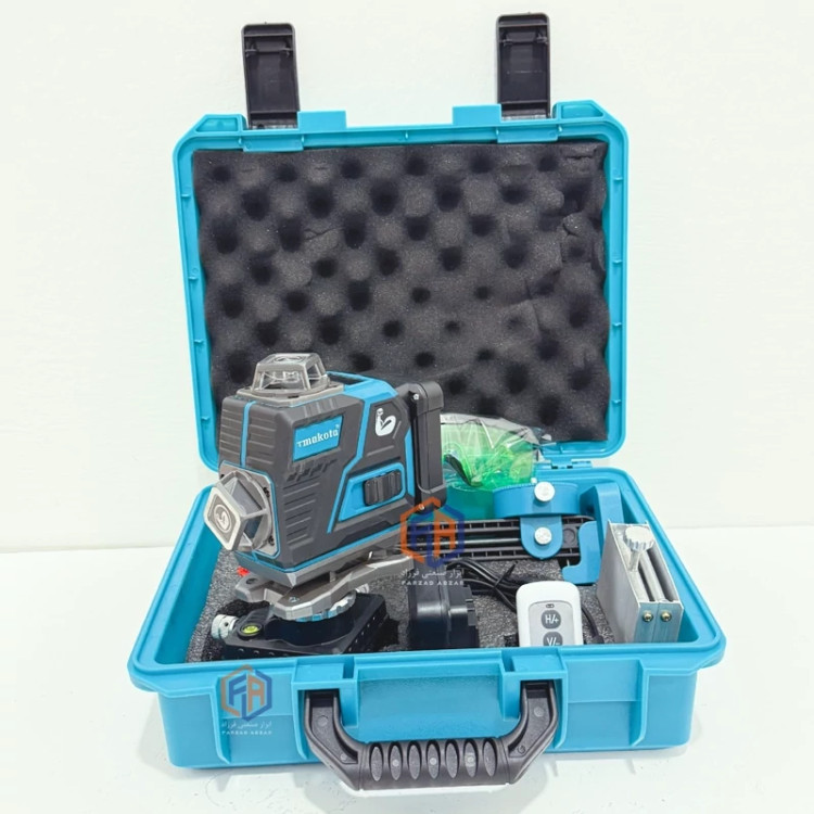 تراز لیزری ماکوتا سه لنز چرخشی مدل TM-4D22WF