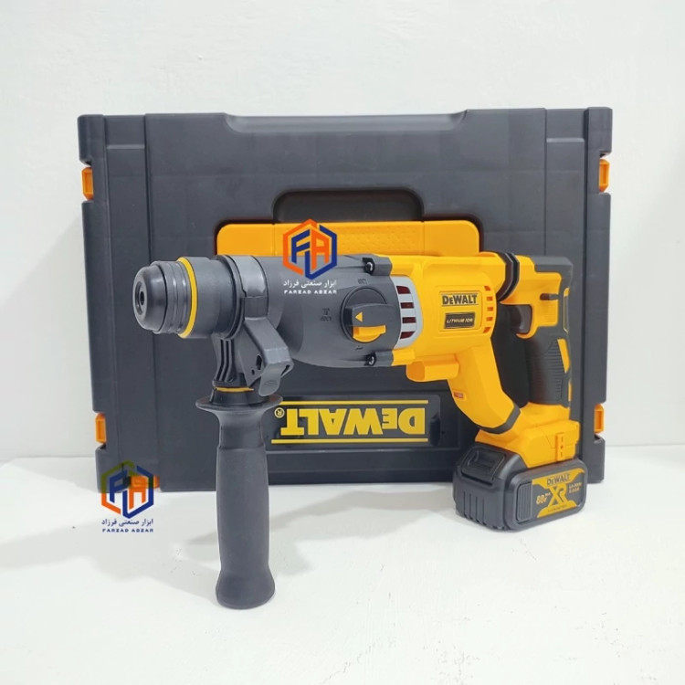 پک چهار قلوی دیوالت موتور براشلس مدل DEWALT-88