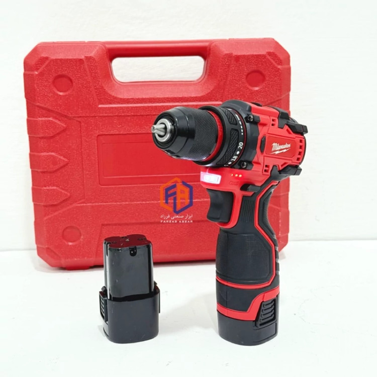دریل شارژی میلواکی 24 ولت مدل M24-10