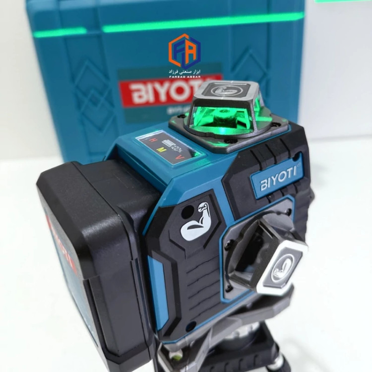 تراز لیزری لنز چرخشی بیوتی 4 بعدی مدل BYT-4D17LL