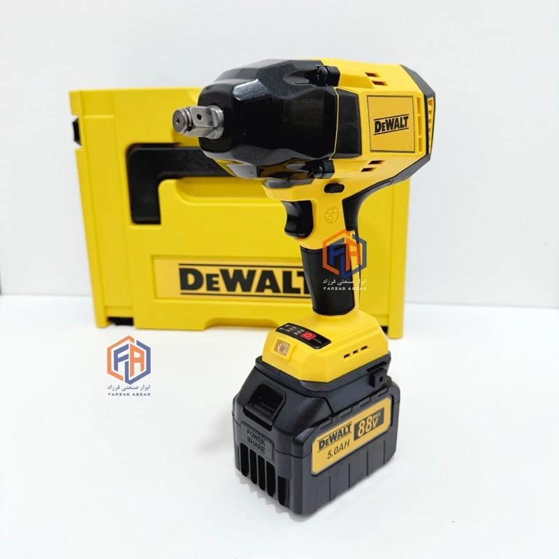 بکس شارژی فوق صنعتی صفحه دیجیتالی دیوالت گشتاور 1200 مدل DEWALT - 1200