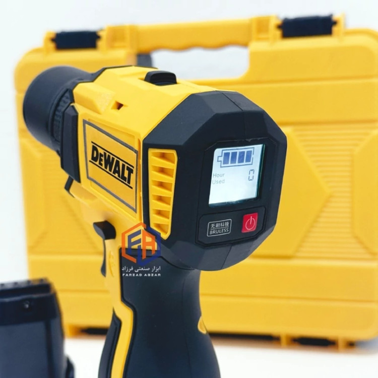 دریل شارژی دیوالت 24 ولت دیجیتالی مدل DEWALT-24