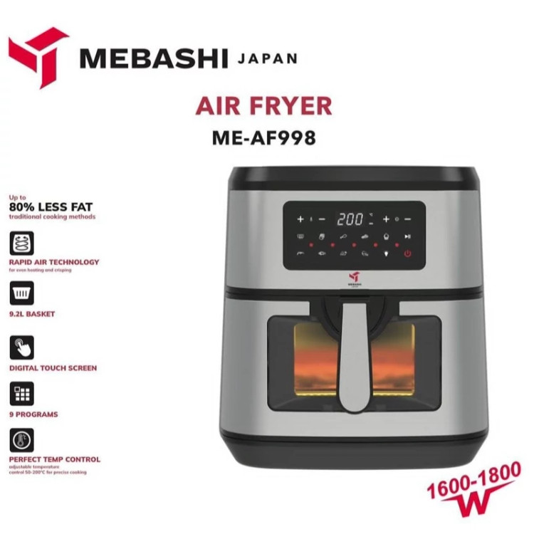 سرخ کن بدون روغن مباشی ME-AF998