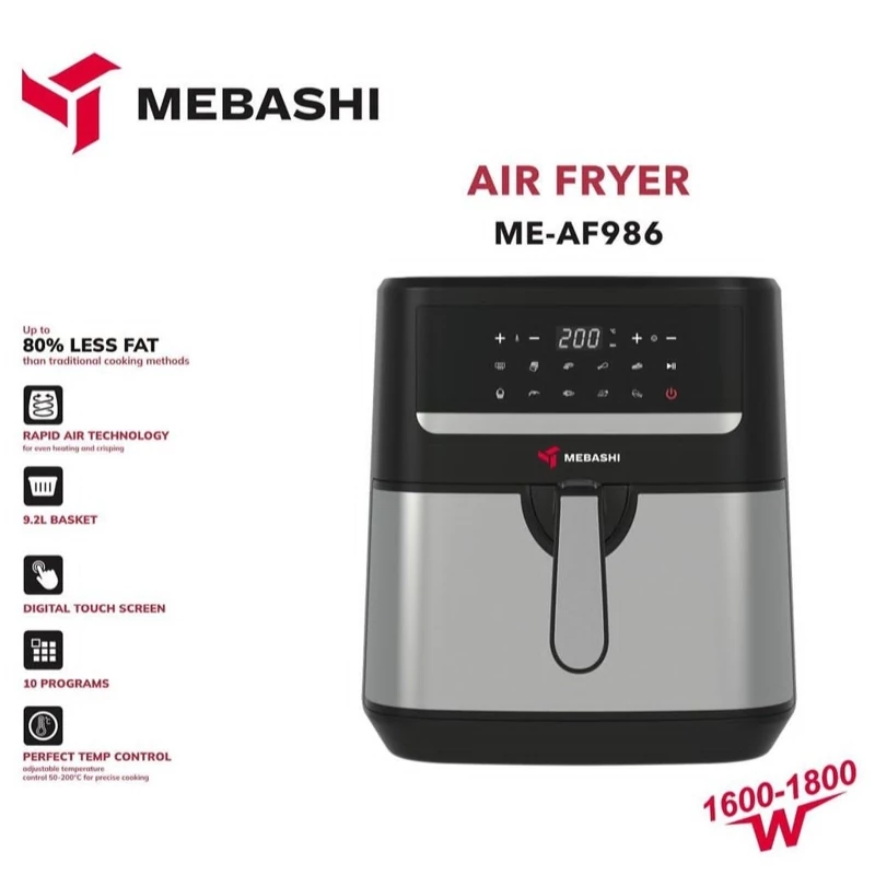 سرخ کن بدون روغن مباشی ME-AF986