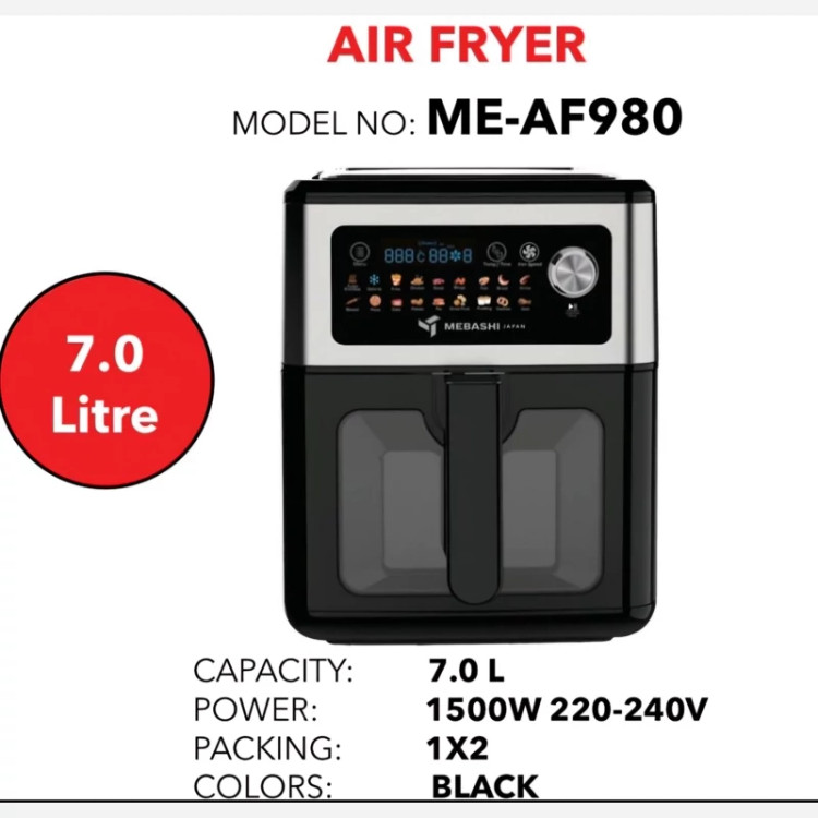 سرخ کن بدون روغن مباشی ME-AF980