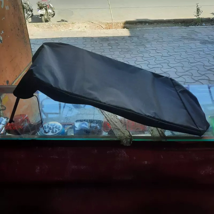 سایبان روی طلق جهت جلوگیری از باران وآفتاب به سر دونفره