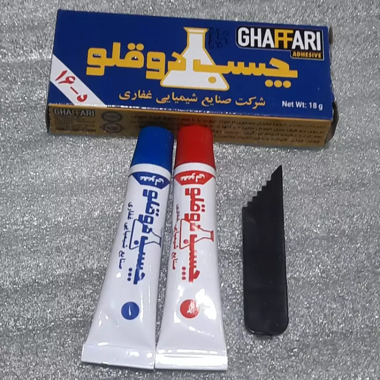 چسب دوقلو دورنگ غفاری اصل