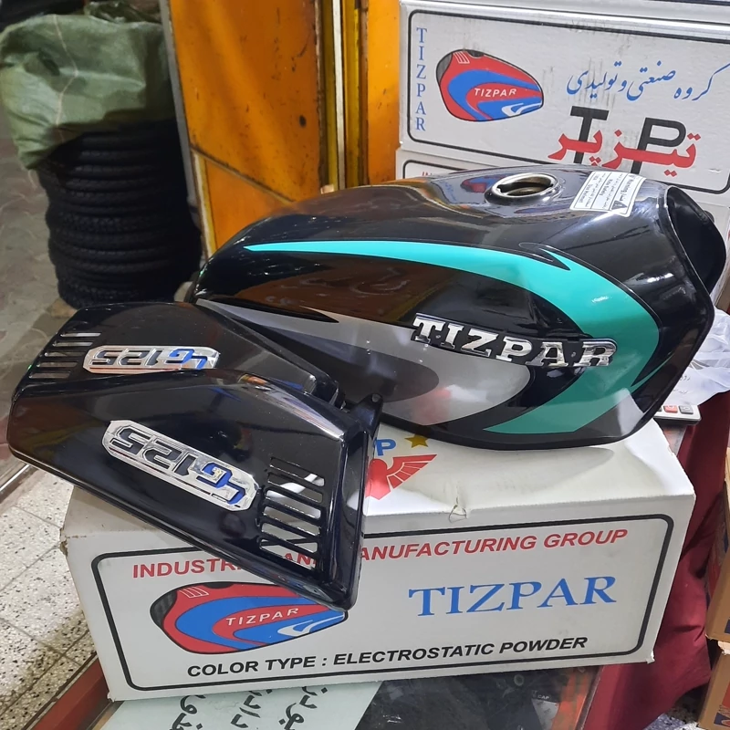 باک مشکی ساوینی تیزپر اصل همراه با قاب بقل اصلی