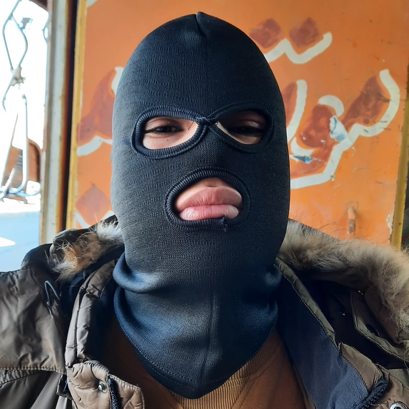فیس کلاه سر وصورت وگردن مدل پلیس ناپو