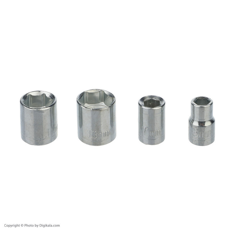 مجموعه 45 عددی دریل پیچ گوشتی چکشی شارژی 10 میلی متری 198 ولت جاب مدل JB-198 Powerful Industrial