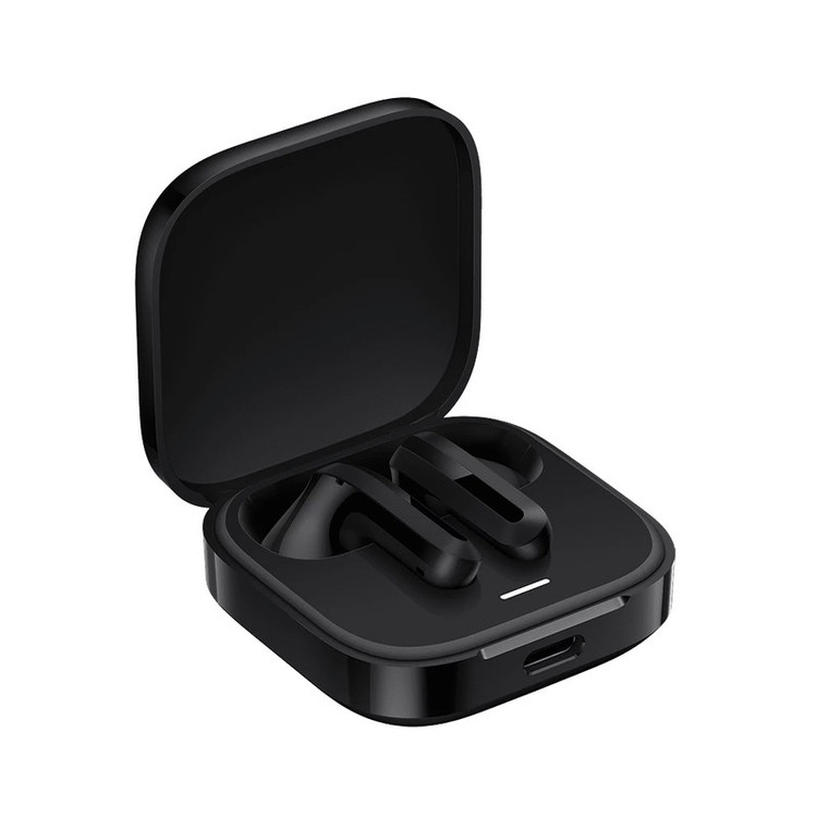 هدفون بلوتوثی شیائومی مدل Redmi Buds 6 Active با نویز کنسلینگ میکروفون (ENC)، درگاه شارژ USB Type-C، دارای دو میکروفون با قابلیت حذف نویز، پشتیبانی از فرمان لمسی، مقاوم در برابر رطوبت و عرق (IPX4)