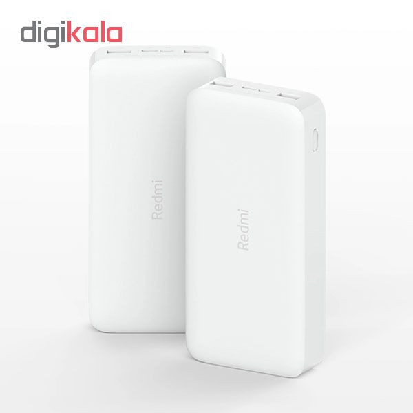 پاوربانک 18 وات شیائومی مدل Redmi PB200LZM ظرفیت 20000 میلی آمپر ساعت