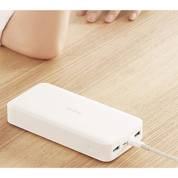 پاوربانک 18 وات شیائومی مدل Redmi PB200LZM ظرفیت 20000 میلی آمپر ساعت