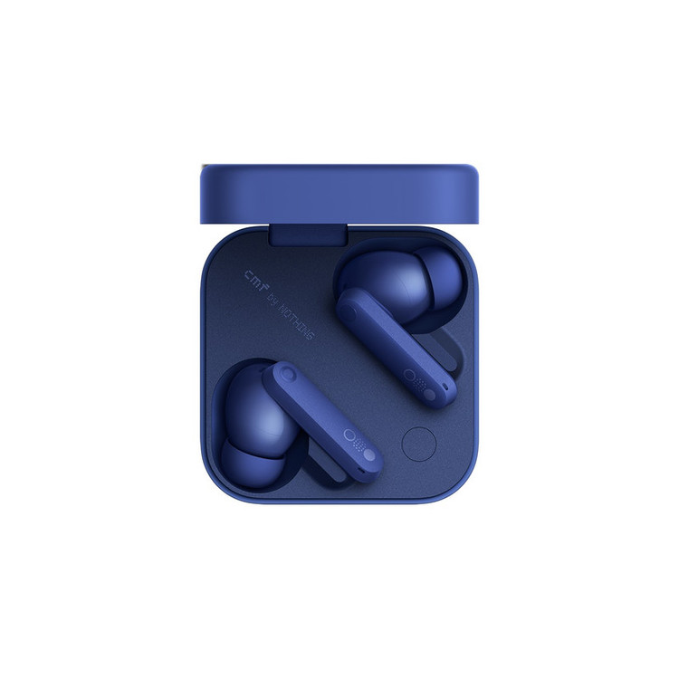 هندزفری بلوتوثی ناتینگ مدل CMF Buds Pro 2 با نویز کنسلینگ فعال (ANC)، درگاه شارژ USB Type-C، دارای میکروفون سهگانه با قابلیت حذف صدای باد، مقاوم در برابر رطوبت و عرق (IP55)