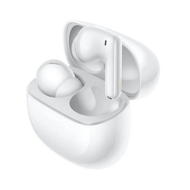 هدفون بلوتوثی شیائومی مدل Redmi Buds 6 Pro با نویز کنسلینگ فعال (ANC)، نویز کنسلینگ میکروفون (ENC)، درگاه شارژ USB Type-C، قابلیت اتصال همزمان به دو دستگاه، مقاوم در برابر گرد و غبار