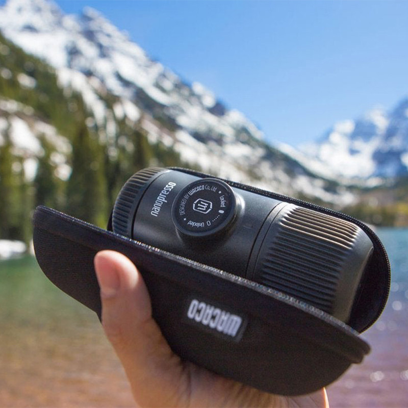 اسپرسوساز سفری واکاکو مدل Nanopresso به همراه کیف حمل