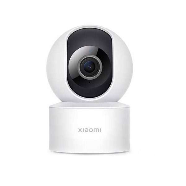 دوربین مداربسته بیسیم تحت شبکه شیائومی مدل Mi C200 با وضوح Full HD، چرخش 360 درجه افقی و 106 درجه عمودی، کدک H.265، تشخیص هوشمند انسان، انتقال صدای دوطرفه و پشتیبانی از کنترل صوتی با دستیار Google و Alexa