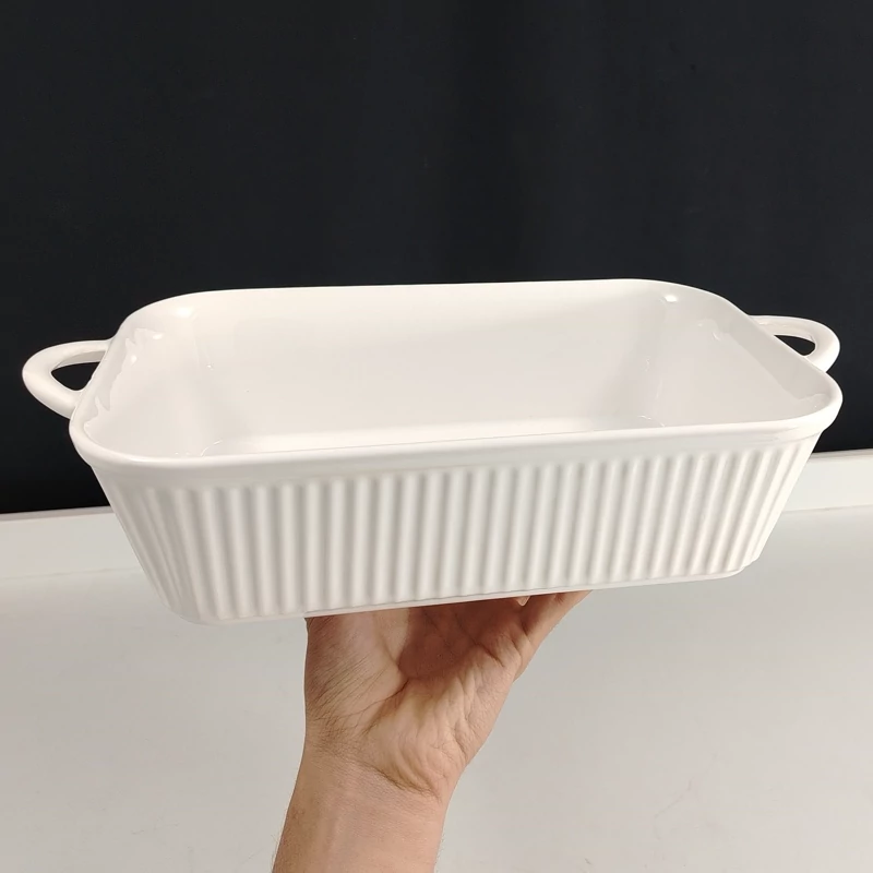 تابه مستطیل سرامیک شیاردار مدل پارسه کد 82 با ارسال رایگان