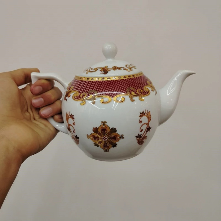 قوری چینی واتسون مدل کاسپین کد 04 متوسط در 3رنگ ارسال رایگان