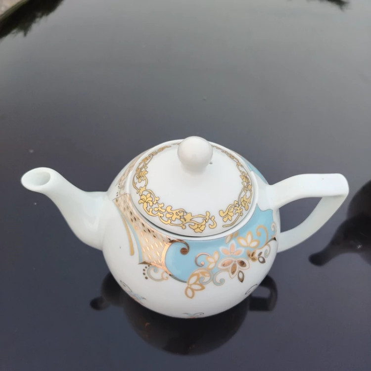 قوری چینی واتسون مدل صدف کد 03 کوچک در 3رنگ ارسال رایگان