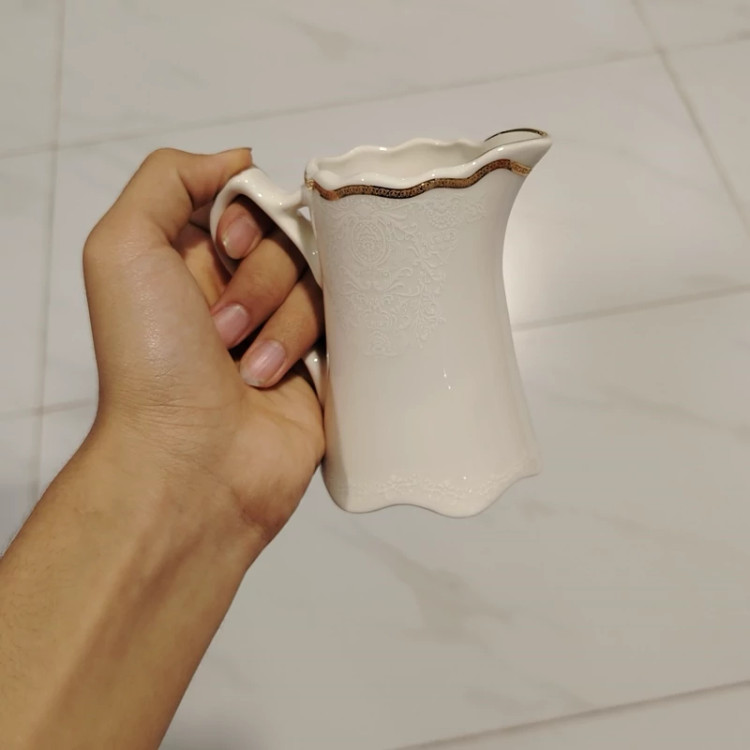 سرویس چینی 31 پارچه پارلمو لب طلا مدل ادلیا با ارسال رایگان
