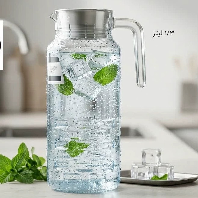 پارچ تک یخچالی پیرکس 1300 میلی لیتر لومینارک چکوییز کد 3654 با ارسال رایگان