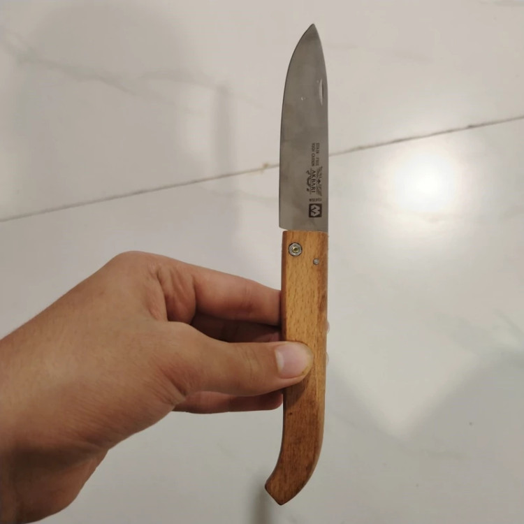 2 عدد چاقو تاشو اکبری کد 20 دسته چوبی با ارسال رایگان