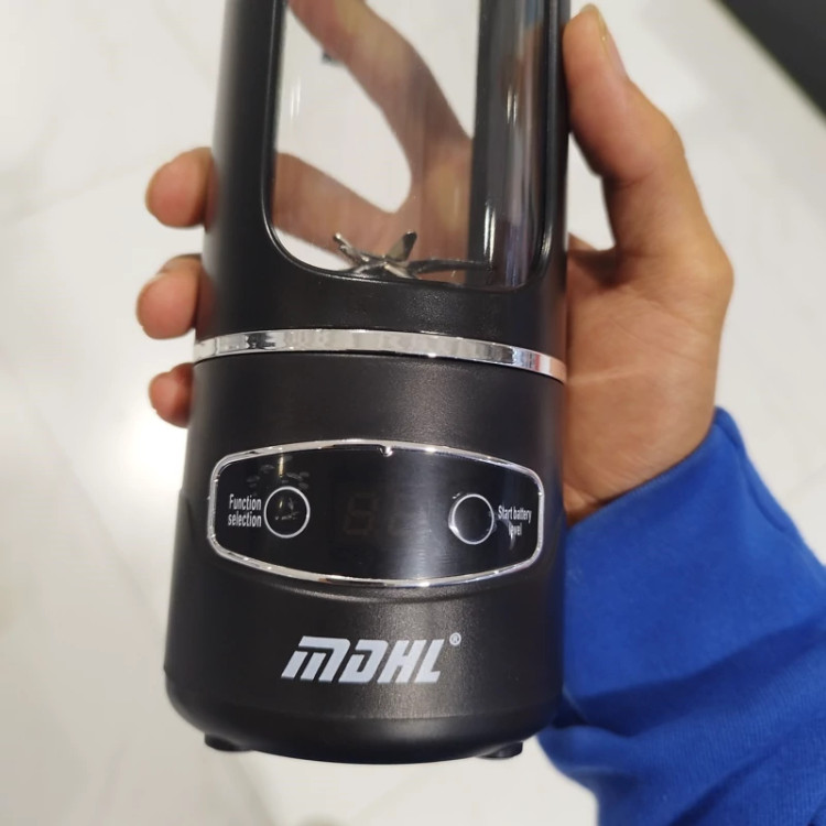 شیکر شارژی MDHL مدل AJ-02 مشکی با ضمانت 12 ماهه ارسال رایگان