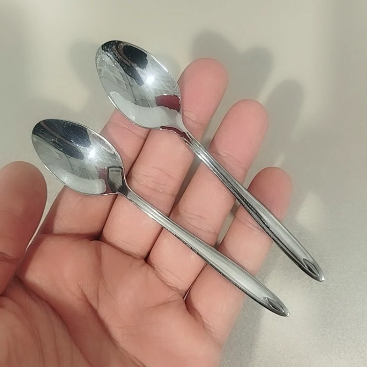 قاشق چای خوری استیل گیلدا مدل اشکی بسته 12 عددی با ارسال رایگان