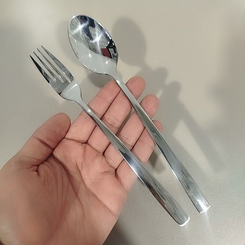 ست قاشق و چنگال استیل MTG کد 2602 بسته 6+6 با ارسال رایگان