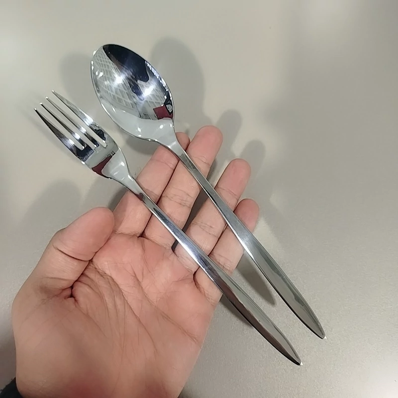 ست قاشق و چنگال استیل MTG کد 2604 بسته 6+6 با ارسال رایگان