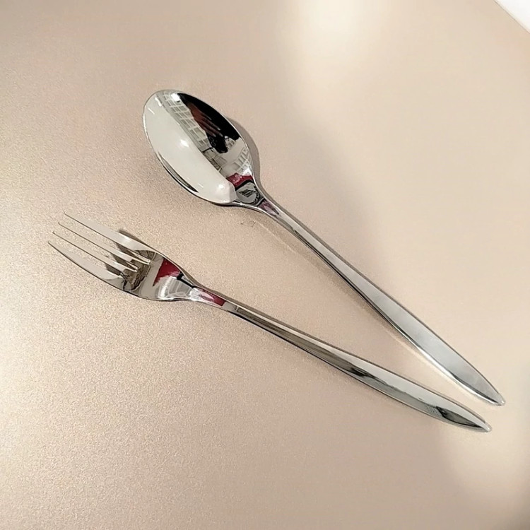 ست قاشق و چنگال استیل MTG کد 2604 بسته 6+6 با ارسال رایگان