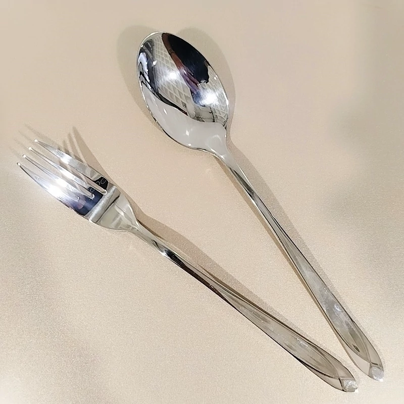 ست قاشق و چنگال استیل MTG کد 2608 بسته 6+6 با ارسال رایگان