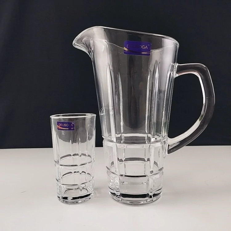 ست پارچ و لیوان کریستال دلی DELI کد 20417 با ارسال رایگان