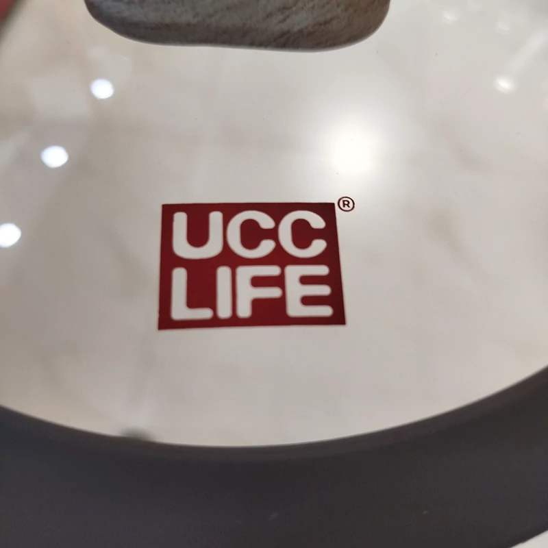 سرویس قابلمه گرانیتی 10 پارچه UCC LIFE کد 1710 کرم با ارسال رایگان