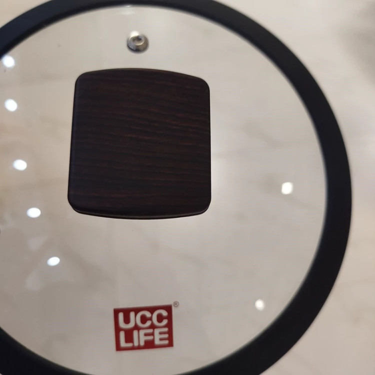 سرویس قابلمه گرانیتی 10 پارچه UCC LIFE کد 8810 مشکی با ارسال رایگان