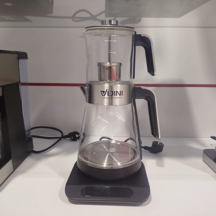 چای ساز روهمی پیرکس ویجینی VIJINI مدل VJ-320 با ضمانت 18 ماهه ارسال رایگان