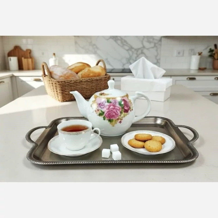قوری چینی وینچی میکل صورتی سایز کوچک کد 380 با ارسال رایگان