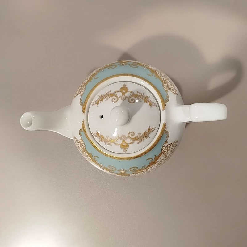 قوری چینی وینچی آلیس فیروزه سایز متوسط کد 381 با ارسال رایگان